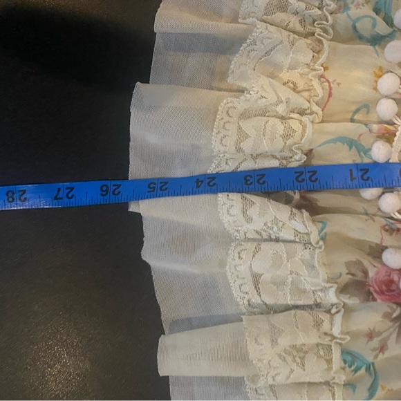 Millau Floral Print Dress with Lace Accents - Picture 6 of 6